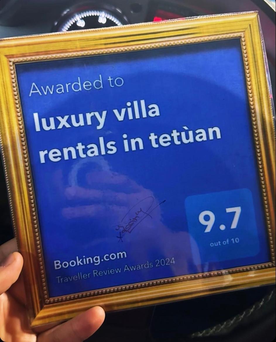 Villa con piscina privada Tétouan Esterno foto