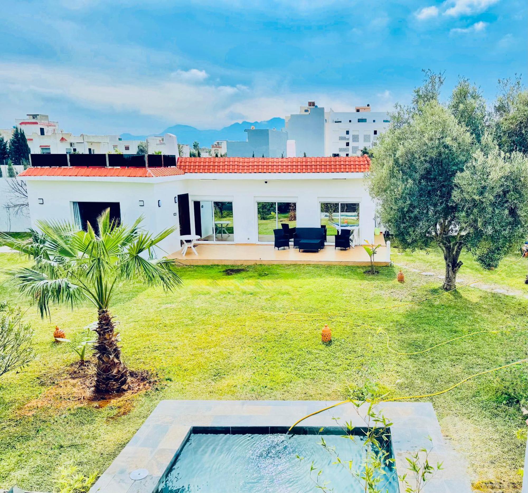Villa con piscina privada Tétouan Esterno foto